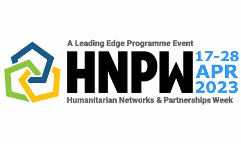 Humanitarian Networks and Partnerships Weeks